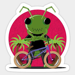 The Tropical Rider Sticker